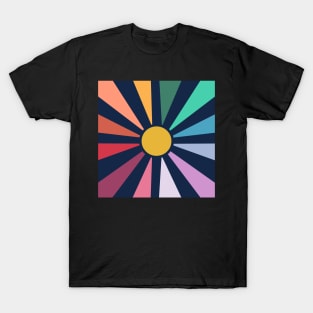 Rainbow Sunshine Circle T-Shirt